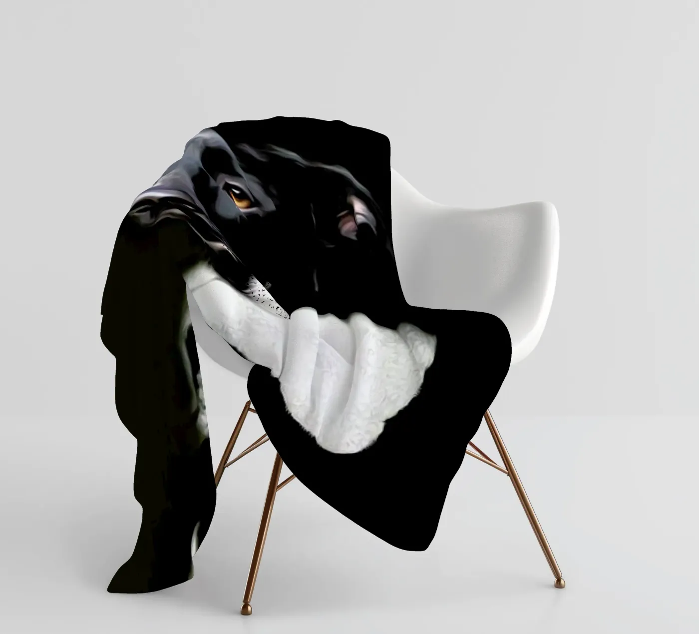 Mingus fleece blanket by Tein Lucasson