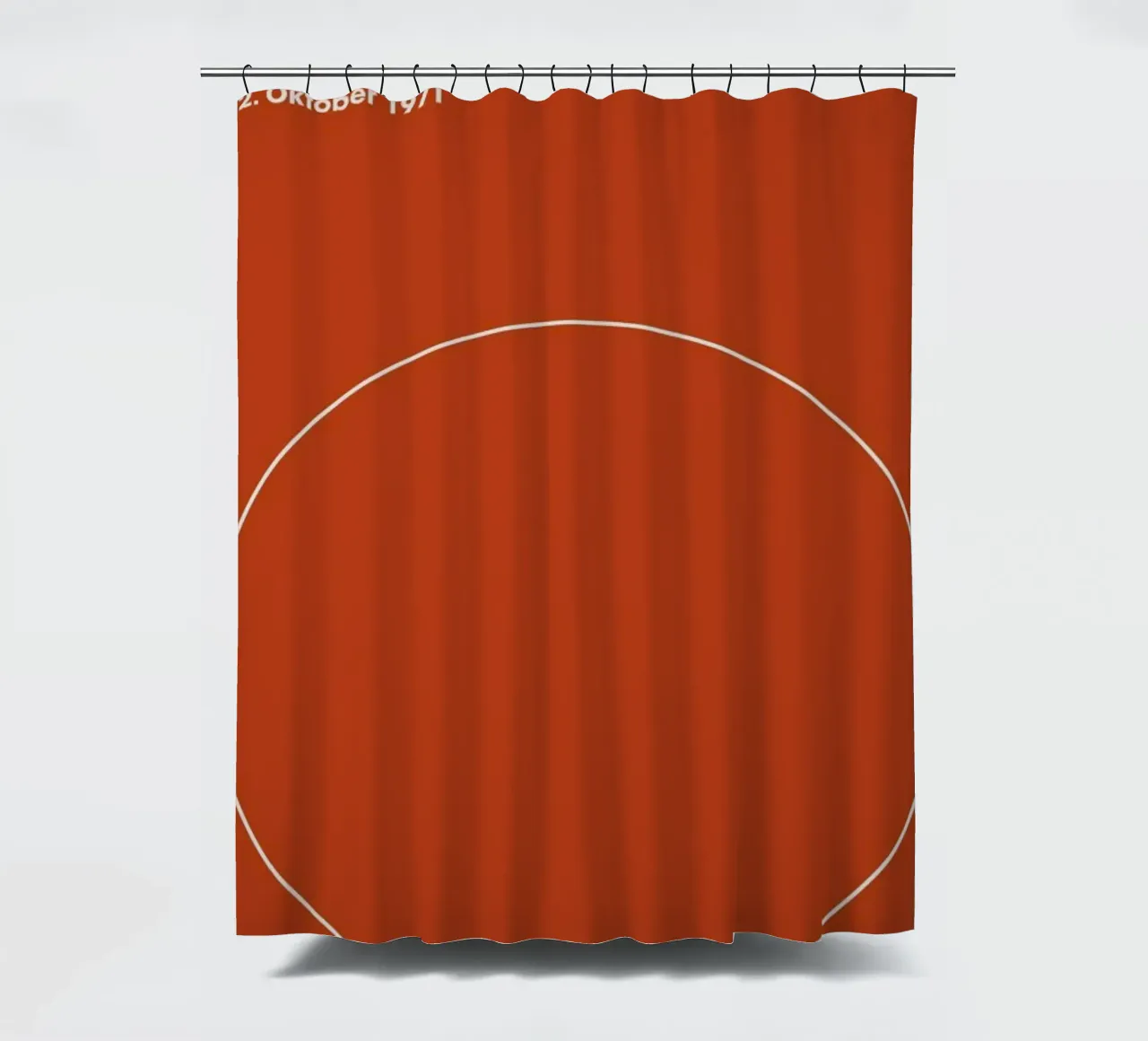 The Alstertal Poster shower curtain by And I Love You She Said
