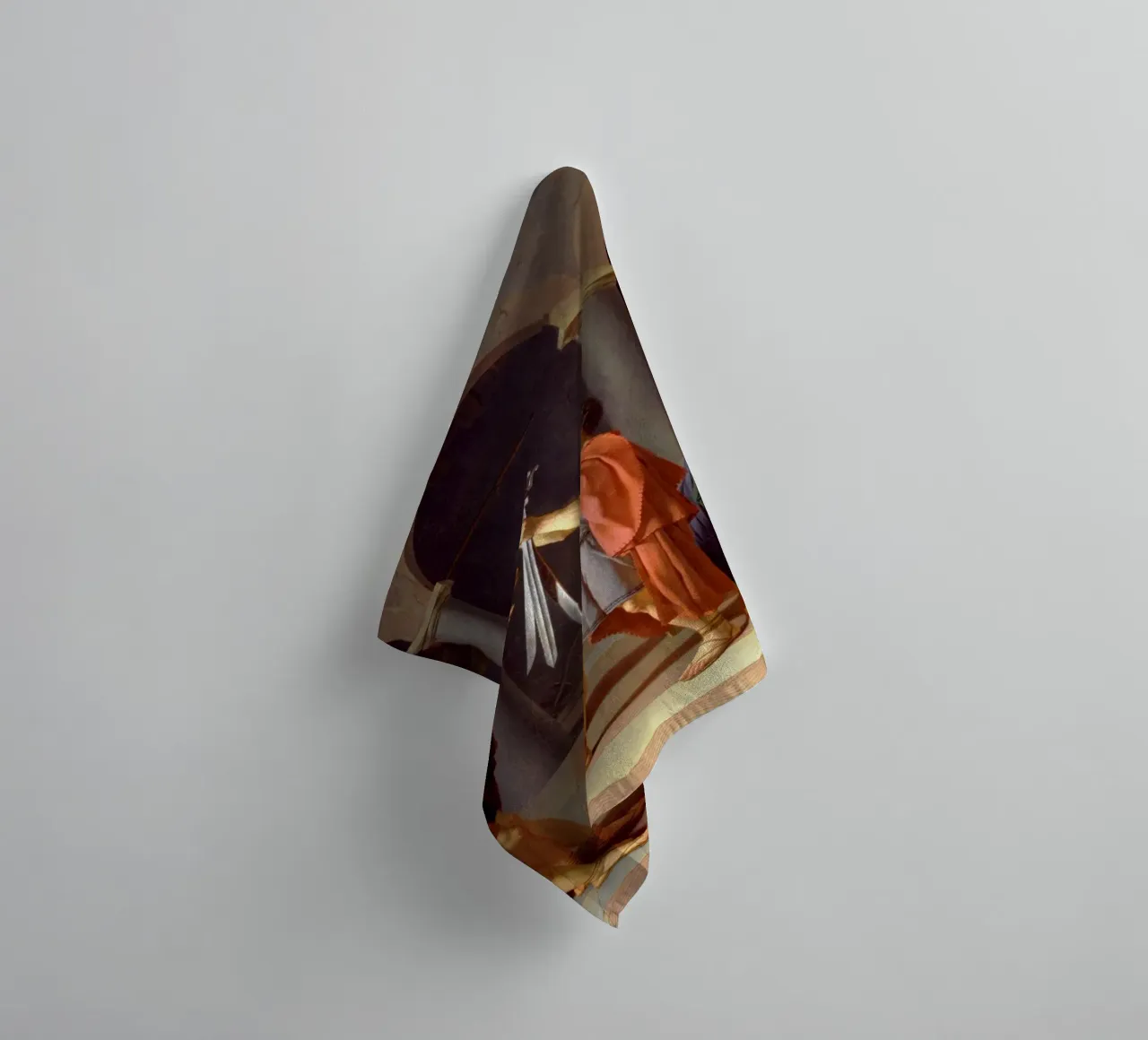 Jacques-Louis David - Oath of the Horatii towel by Timeless Artworks