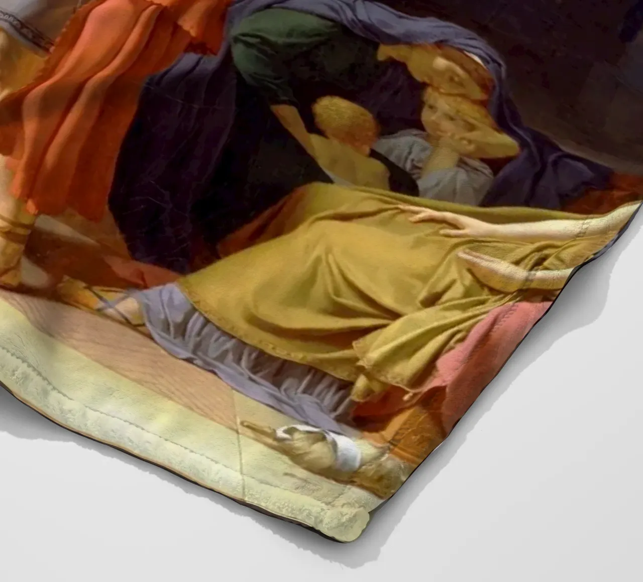 Jacques-Louis David - Der Schwur der Horatier Fleecedecke von Timeless Artworks
