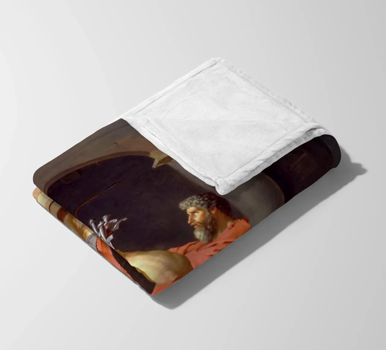 Jacques-Louis David - Der Schwur der Horatier Fleecedecke von Timeless Artworks