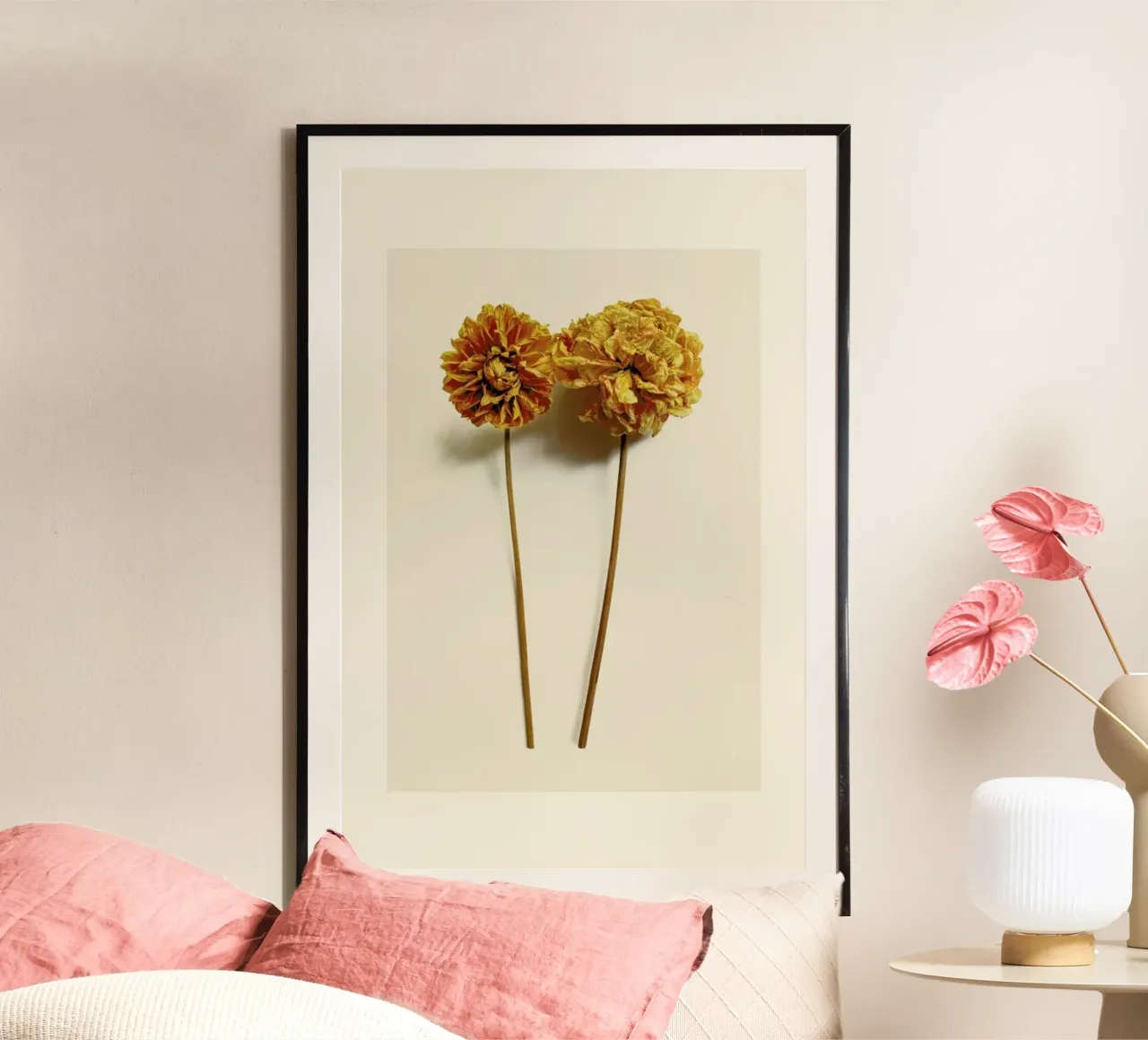 Yellow Dahlia II hahnemühle by Elena Veronese