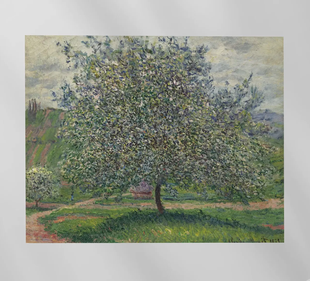The Apple Tree (Der Apfelbaum) 1879 Backlit Folie von Timeless Artworks