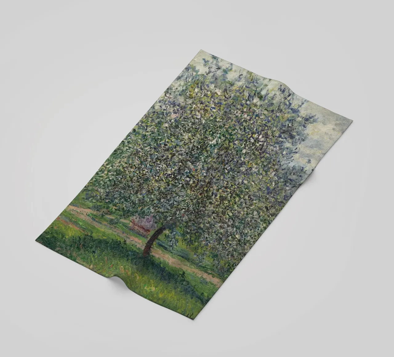 The Apple Tree (Der Apfelbaum) 1879 Strandtuch von Timeless Artworks