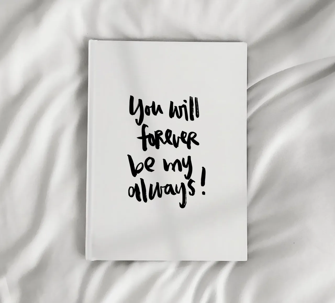 Forever my always notebook by Brushmeetspaper