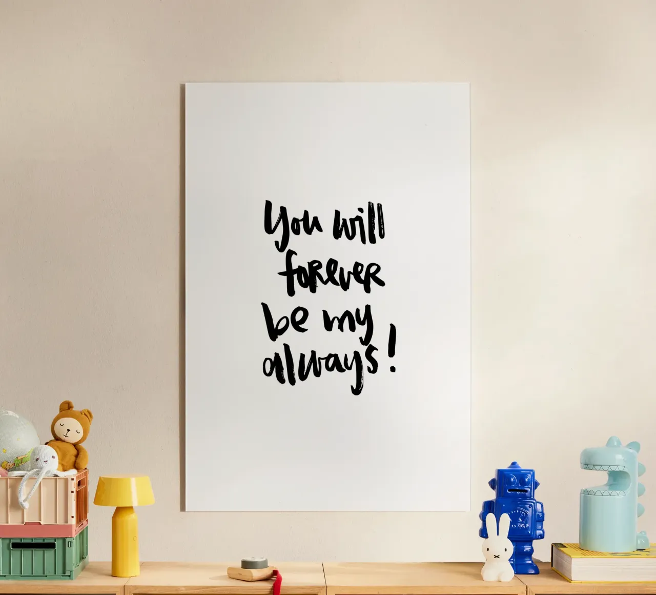 Forever my always plexiglass da Brushmeetspaper