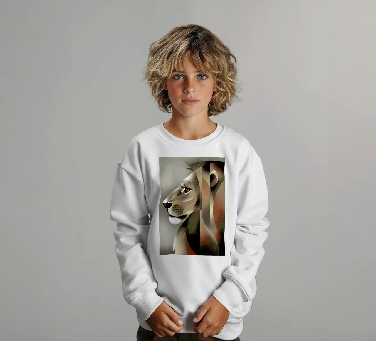 Lion felpa bambino da Dieter Braun
