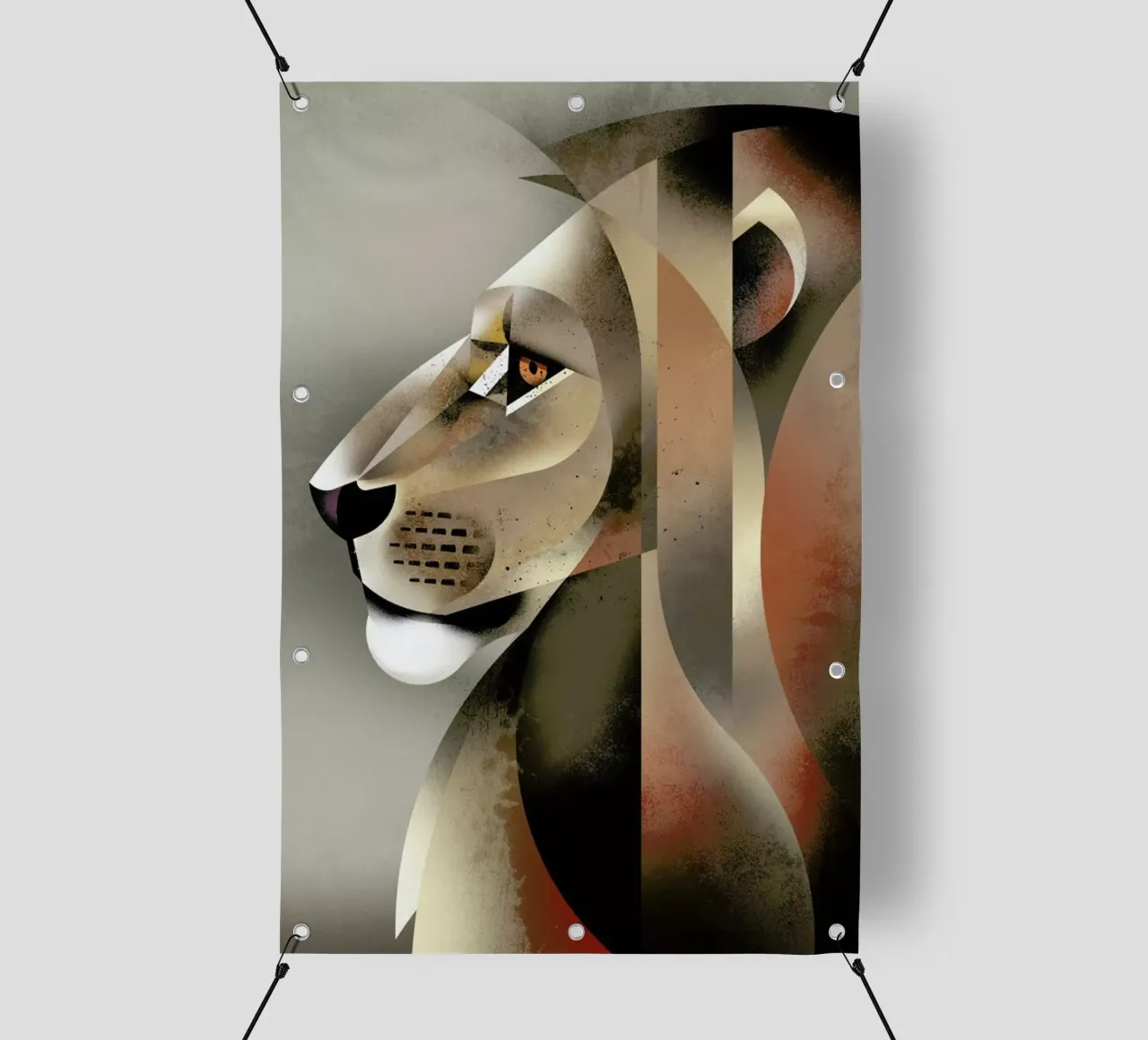 Lion telo in pvc da Dieter Braun