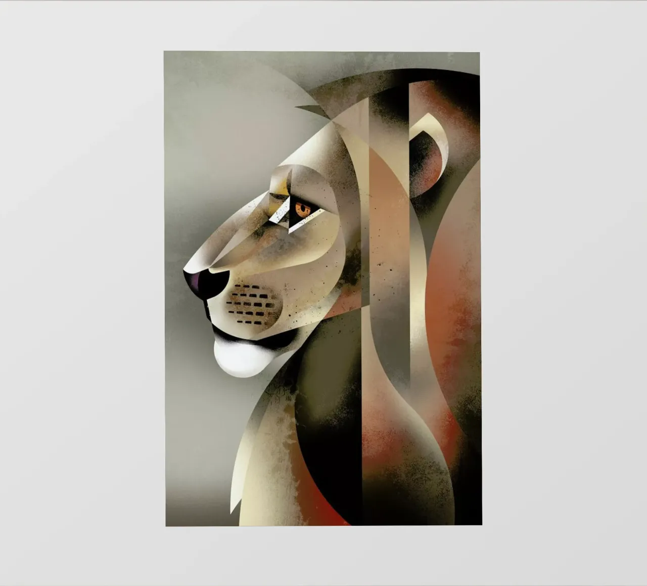 Lion telo in pvc da Dieter Braun