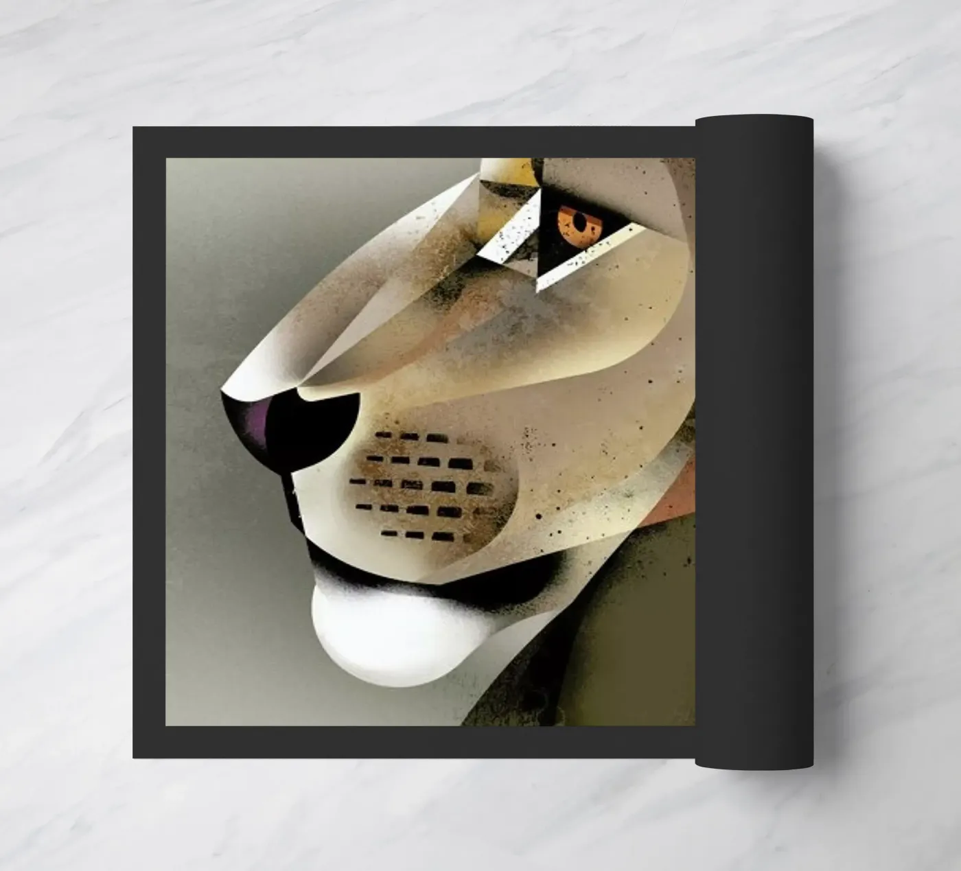 Lion deurmat van Dieter Braun