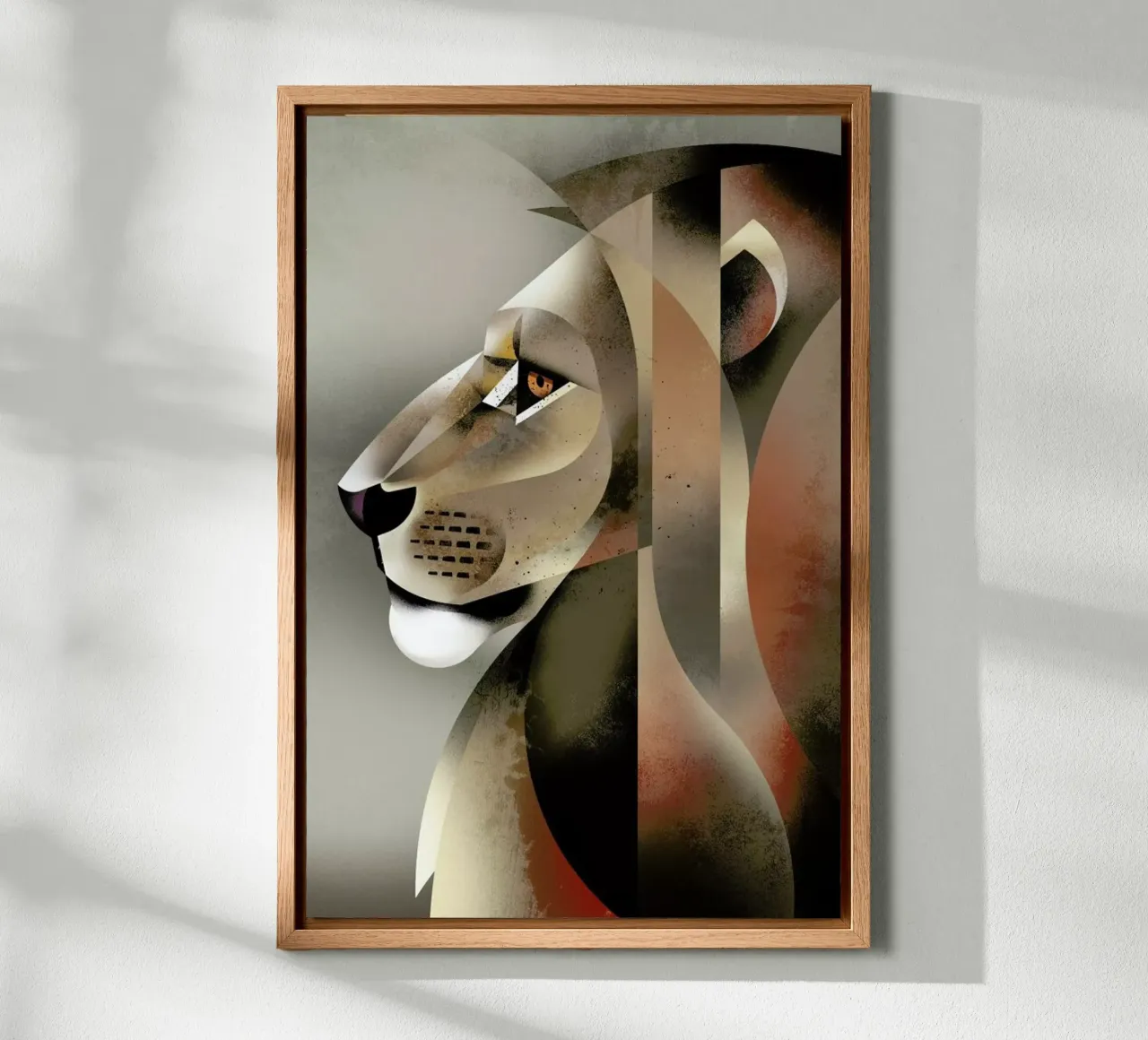 Lion forex-plaat van Dieter Braun