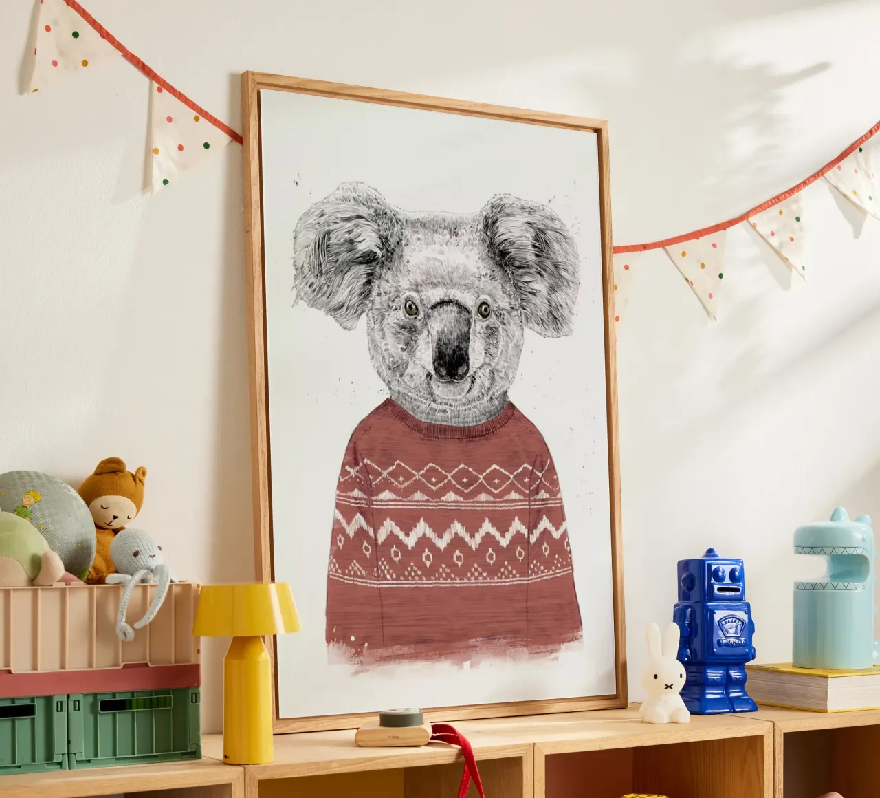 Winter Koala plexiglass da Balazs Solti