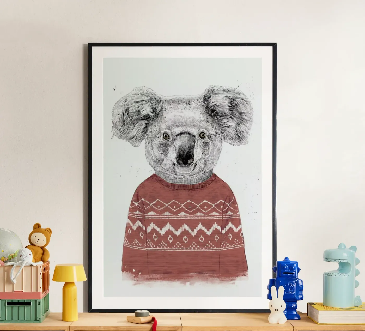 Winter Koala poster da Balazs Solti