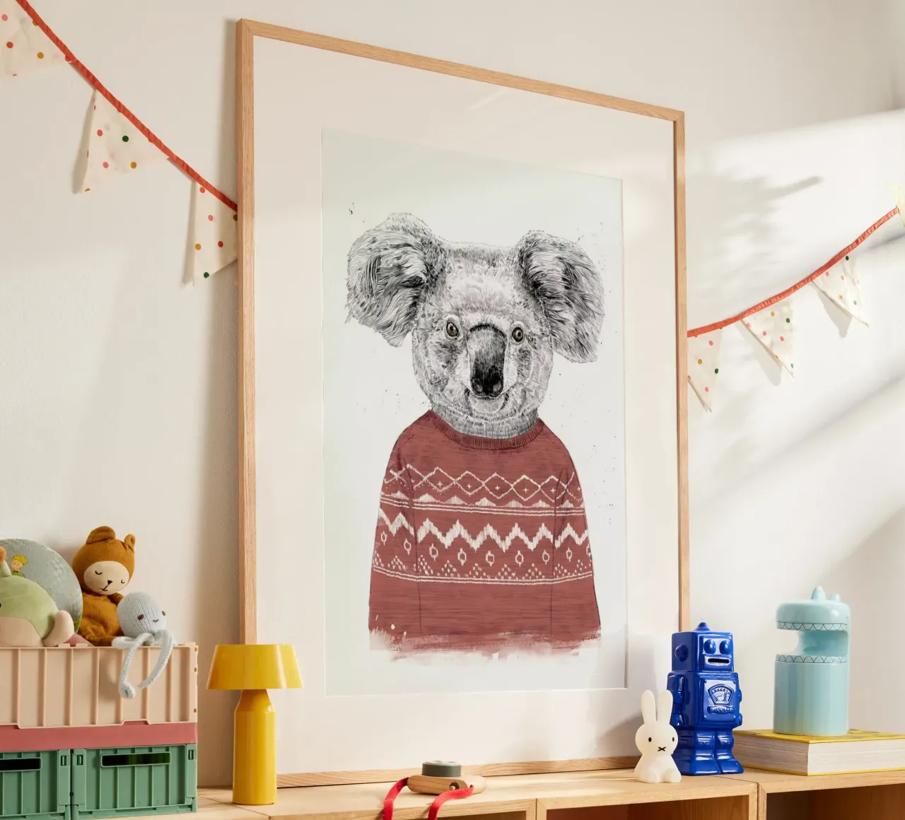 Winter Koala poster da Balazs Solti