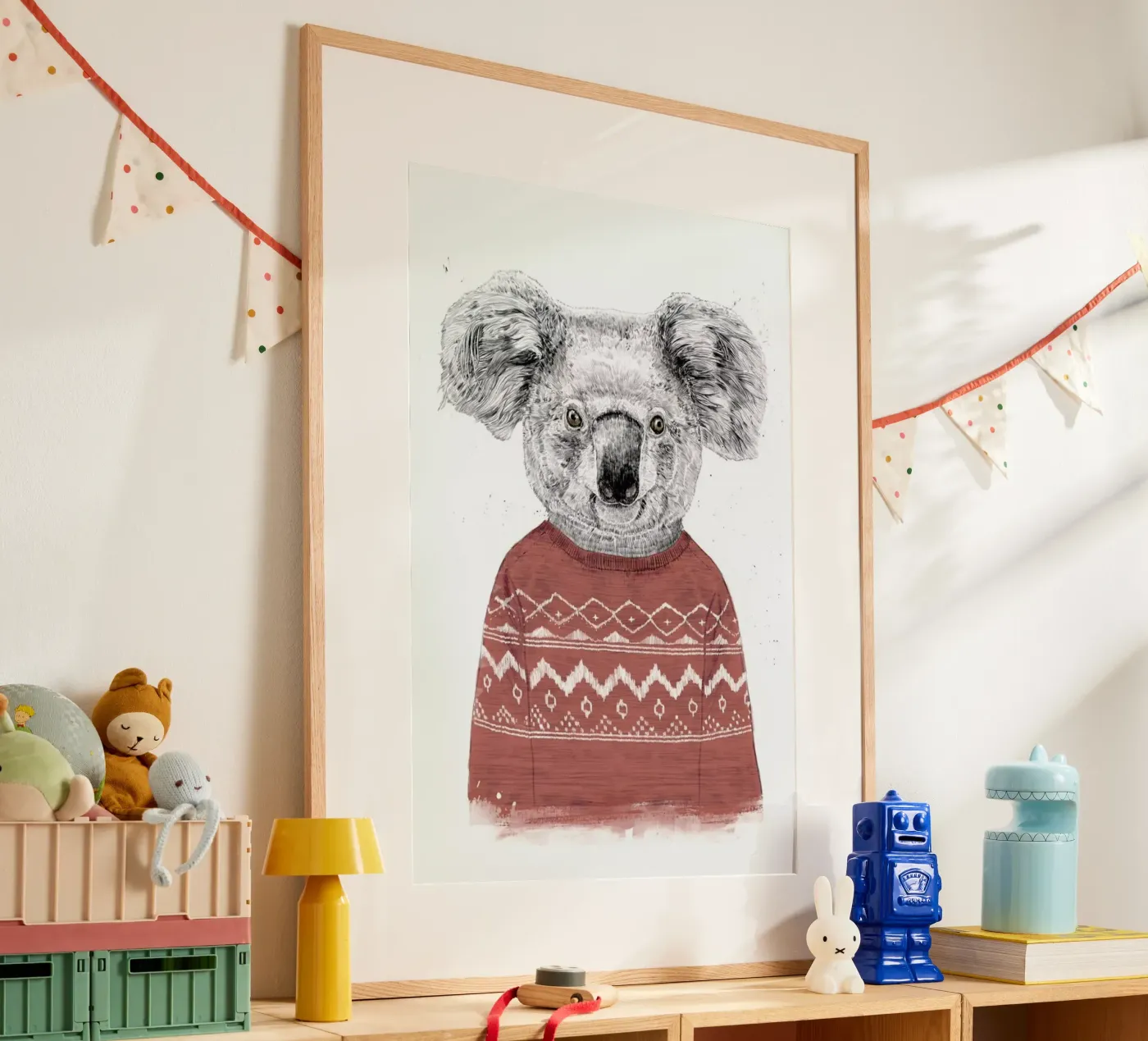 Winter Koala poster da Balazs Solti