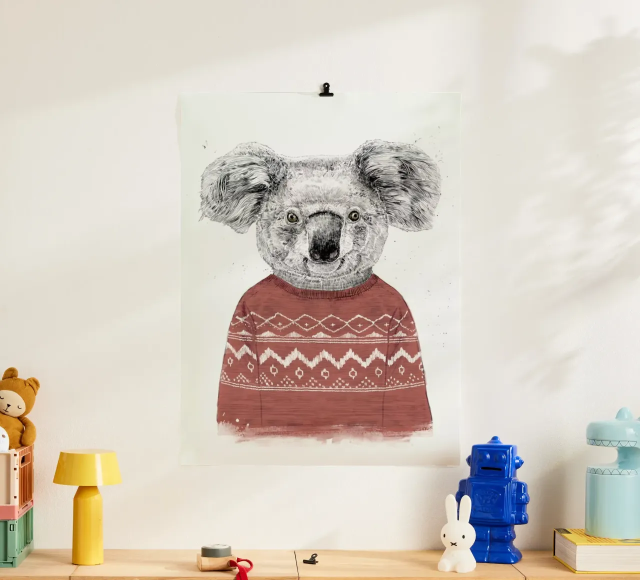 Winter Koala poster da Balazs Solti