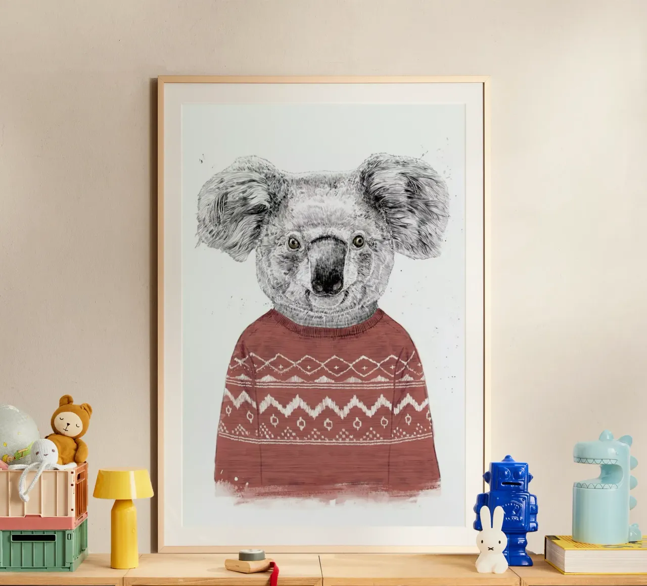 Winter Koala poster da Balazs Solti