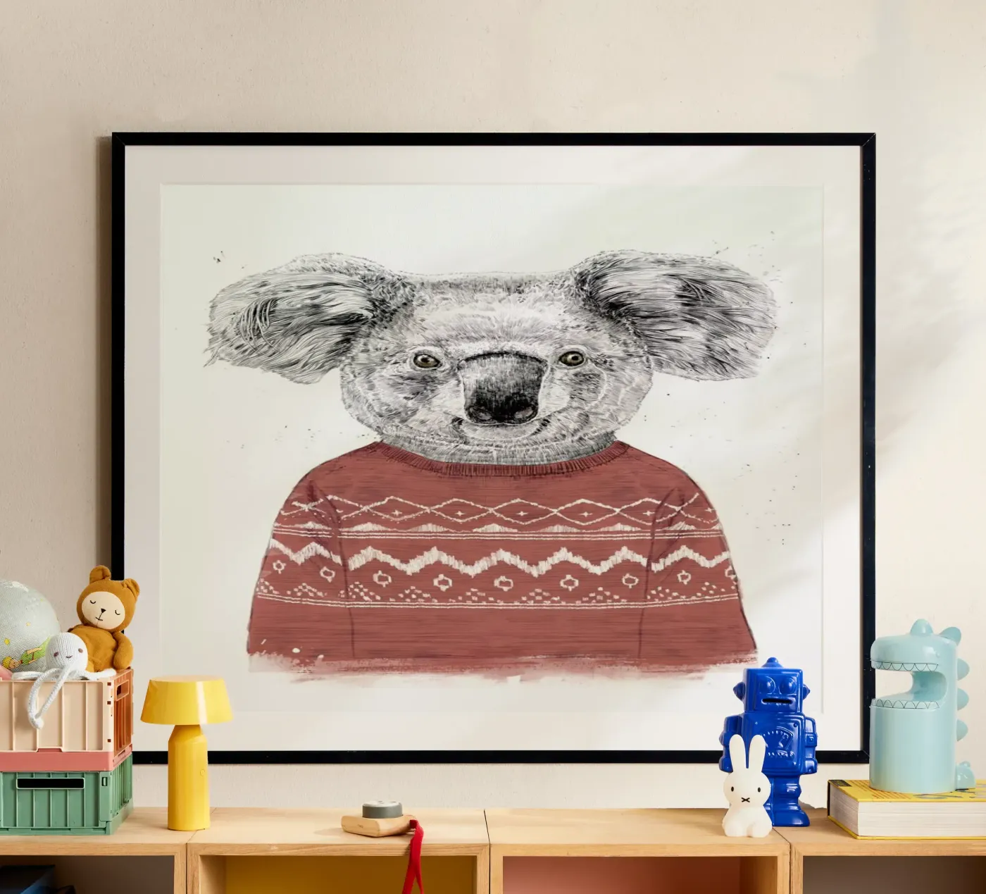 Winter Koala poster da Balazs Solti