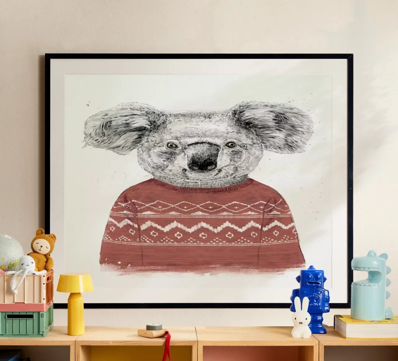 Winter Koala poster da Balazs Solti
