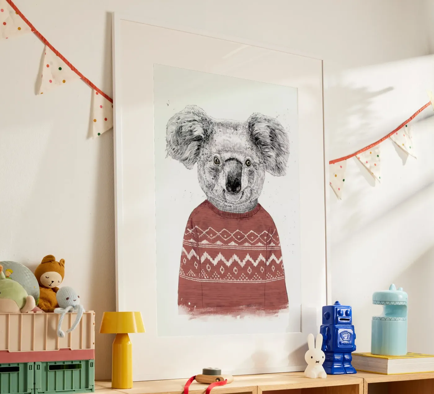 Winter Koala poster da Balazs Solti