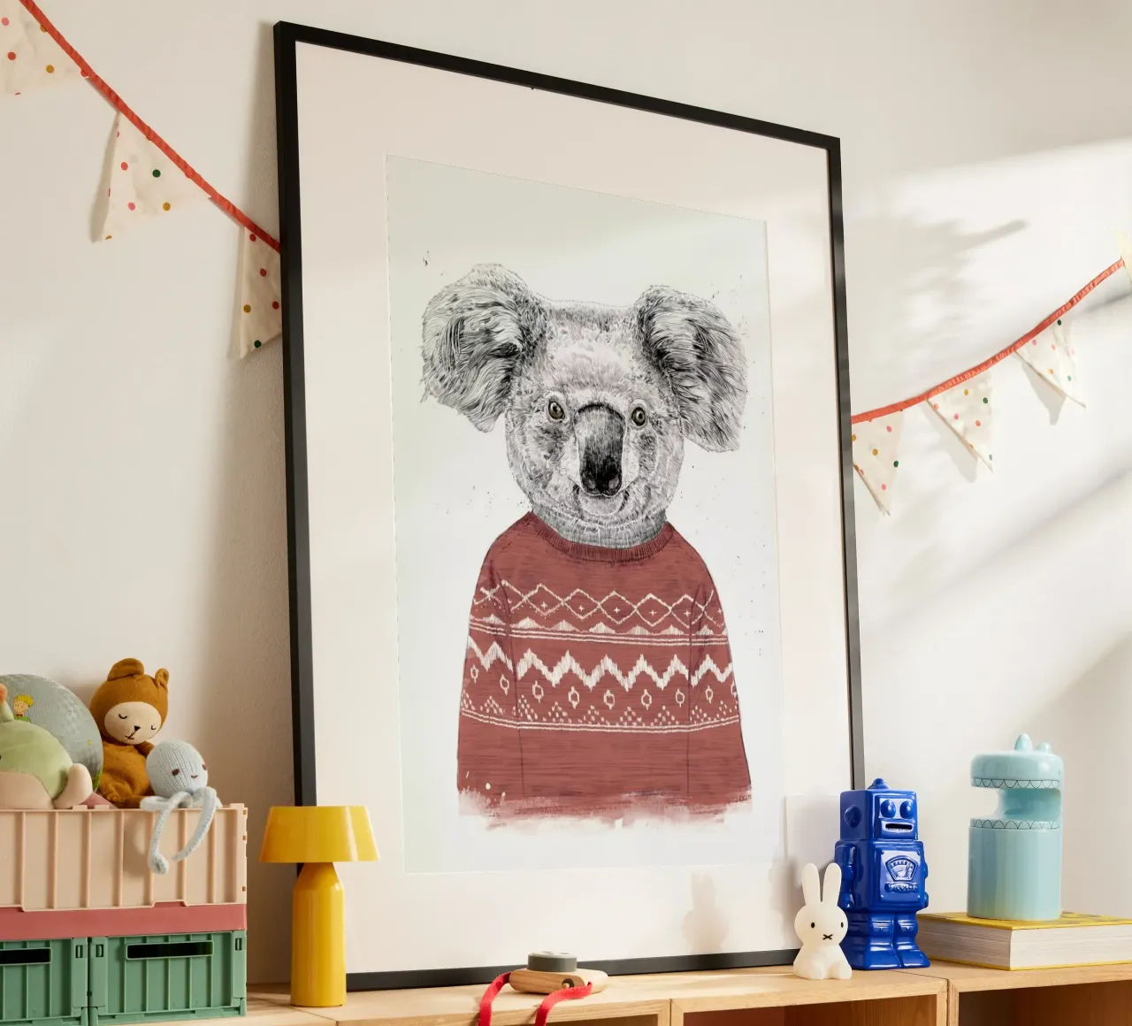 Winter Koala poster da Balazs Solti