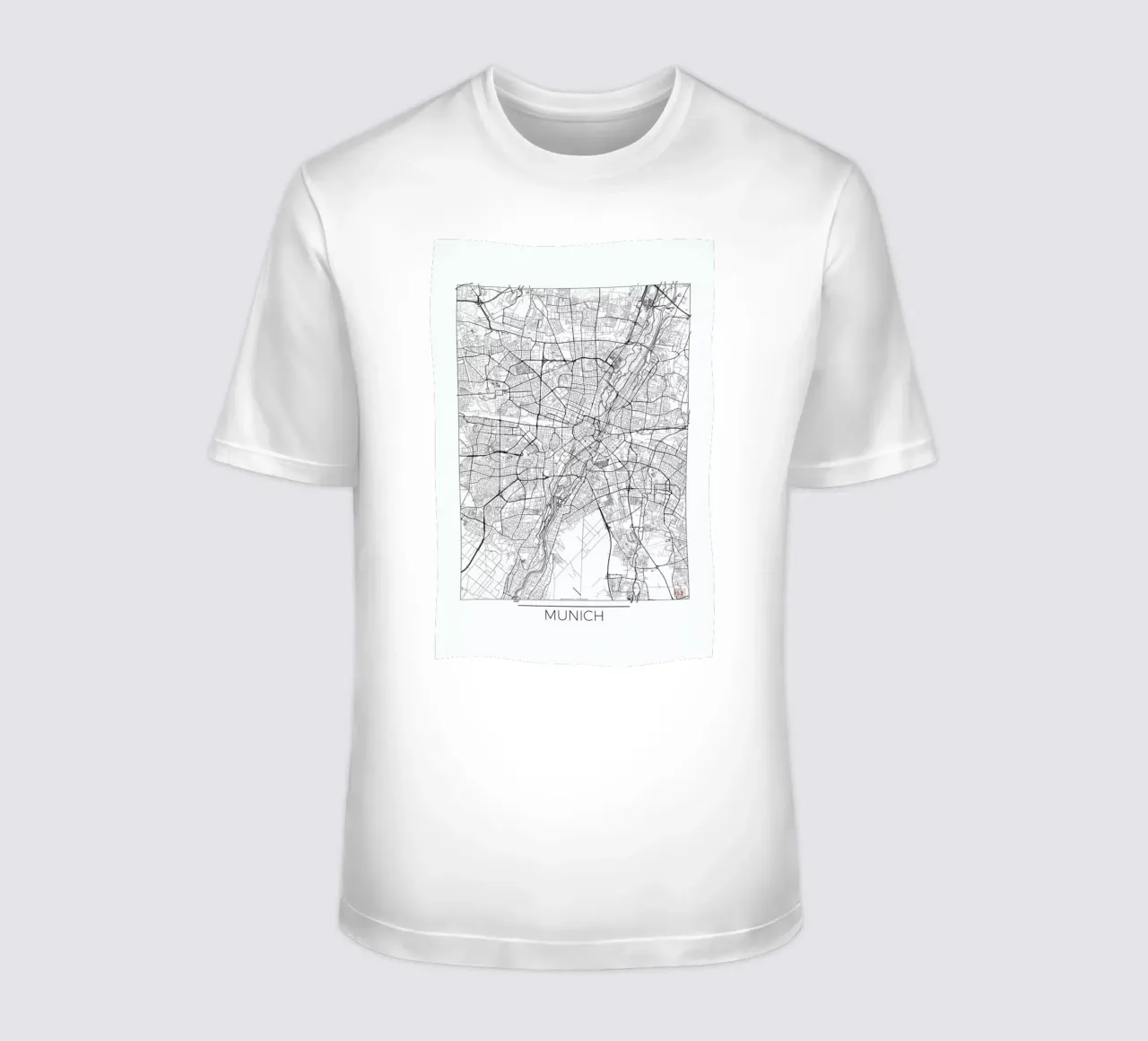 Munich Minimal t-shirt da Hubert Roguski