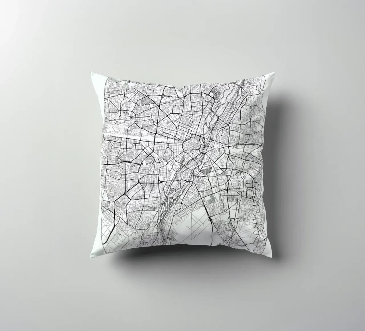 Munich Minimal decorative cushion by Hubert Roguski