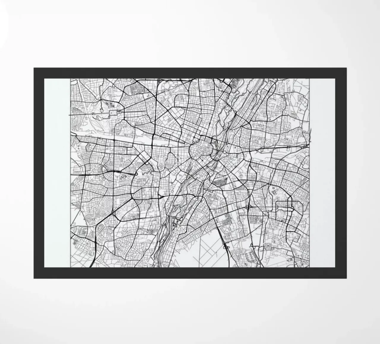 Munich Minimal deurmat van Hubert Roguski