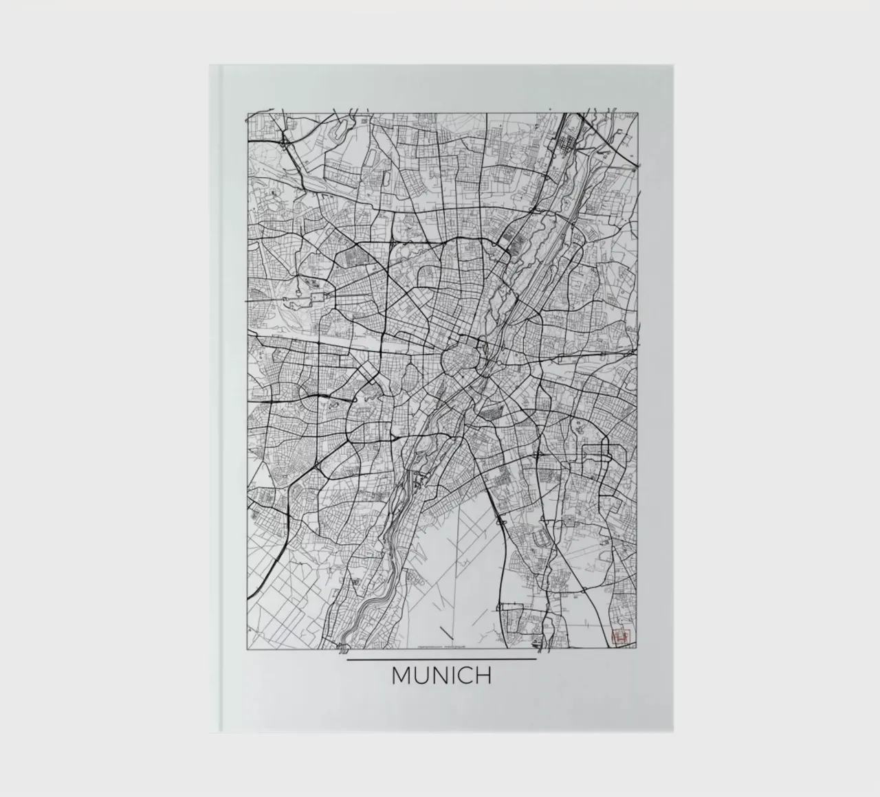 Munich Minimal notitieboek van Hubert Roguski