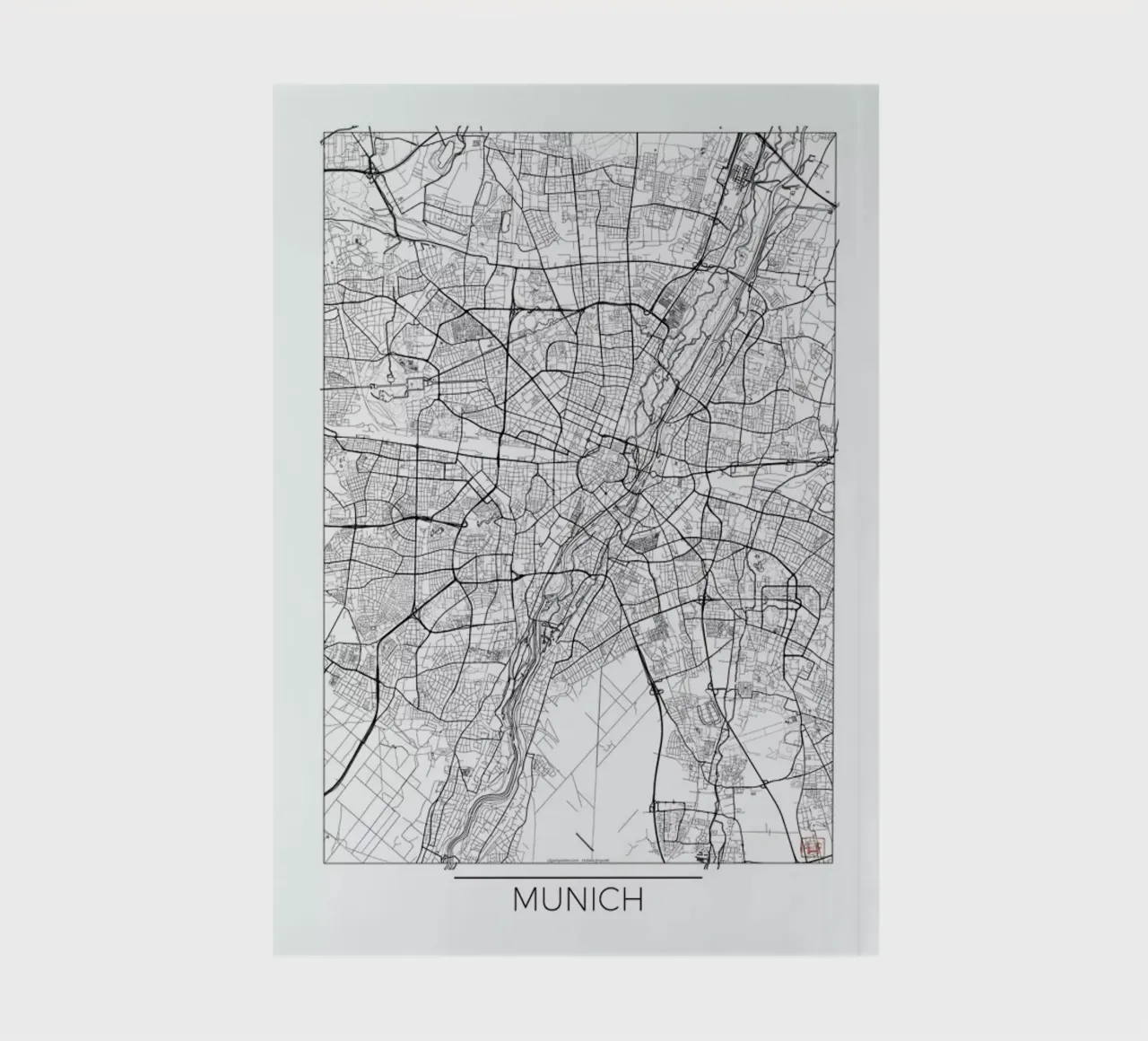 Munich Minimal notebook by Hubert Roguski