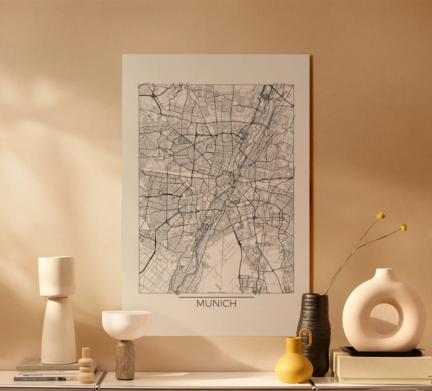 Munich Minimal acrylic glass by Hubert Roguski