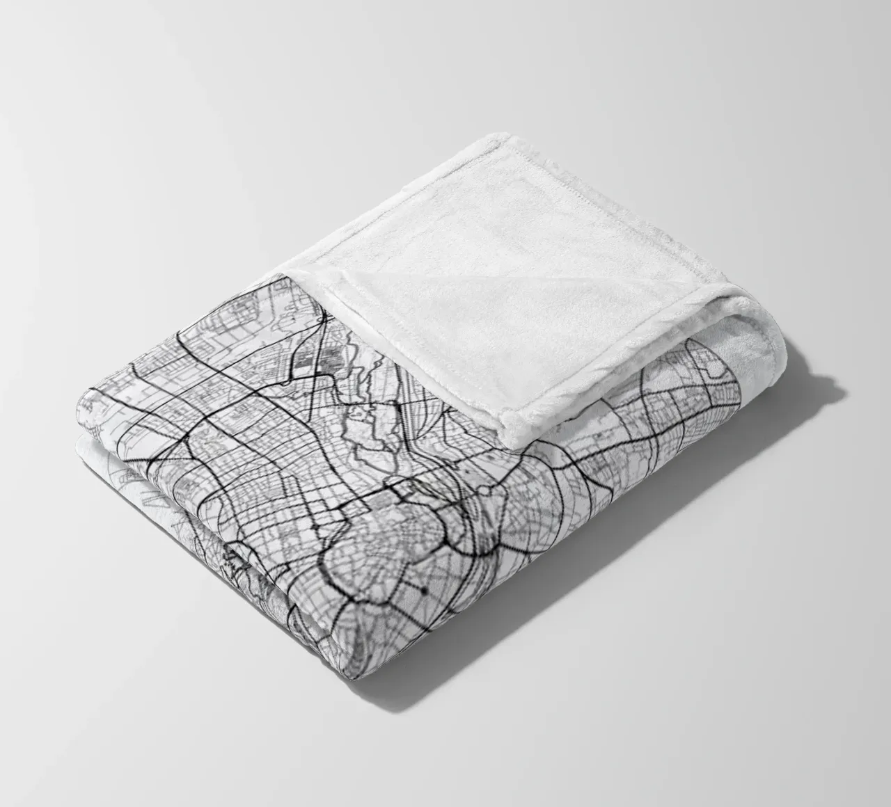 Munich Minimal coperta in pile da Hubert Roguski