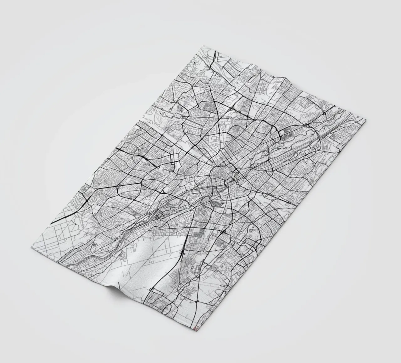 Munich Minimal coperta in pile da Hubert Roguski