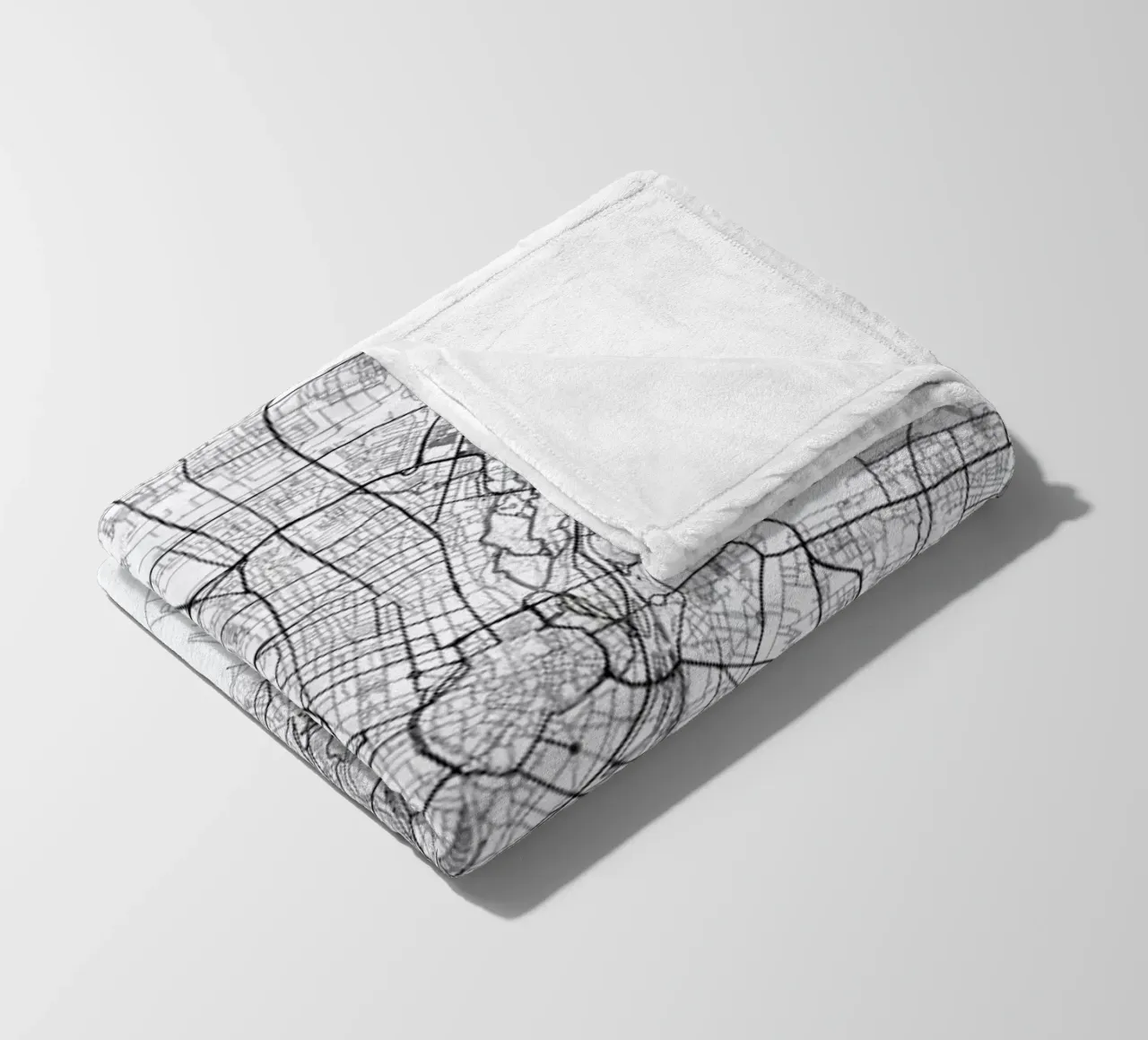 Munich Minimal coperta in pile da Hubert Roguski