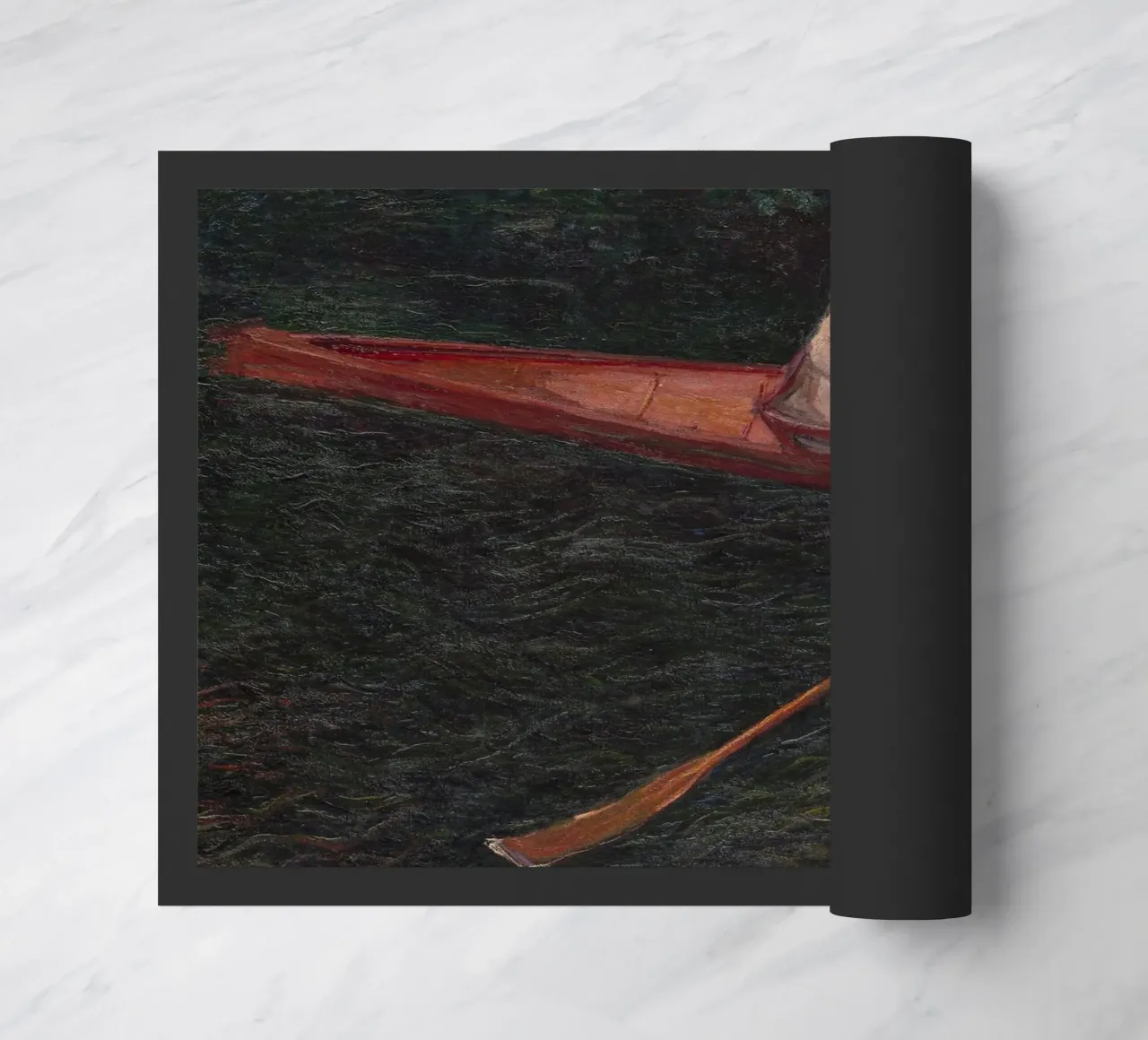 Claude Monet - In barca sul fiume Epte zerbino da Timeless Artworks