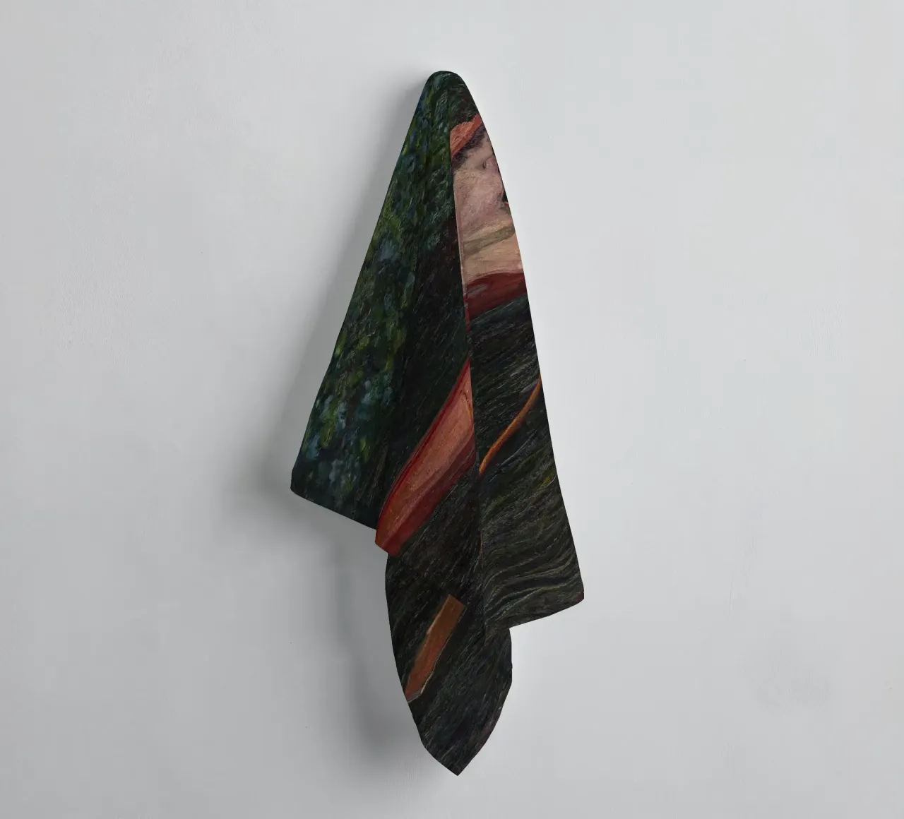 Claude Monet - In barca sul fiume Epte asciugamano da bagno da Timeless Artworks