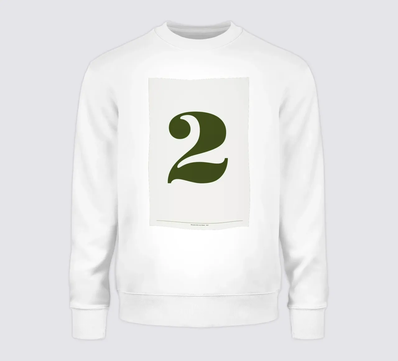 The 2 Poster sweatshirt by And I Love You She Said