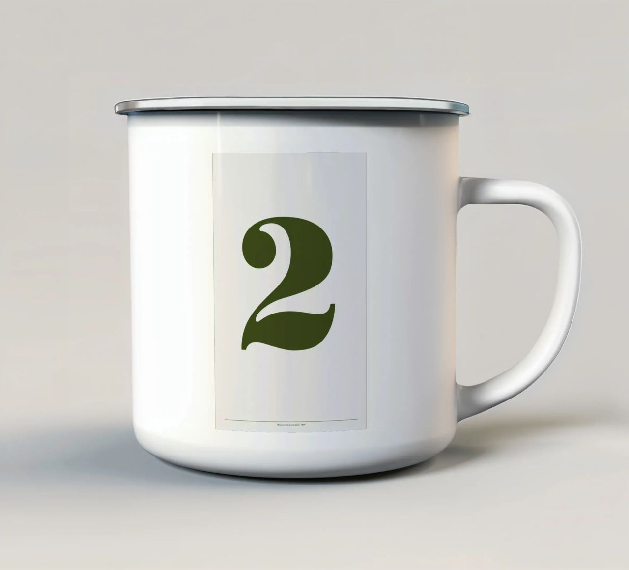 The 2 Poster tazza in smalto da And I Love You She Said