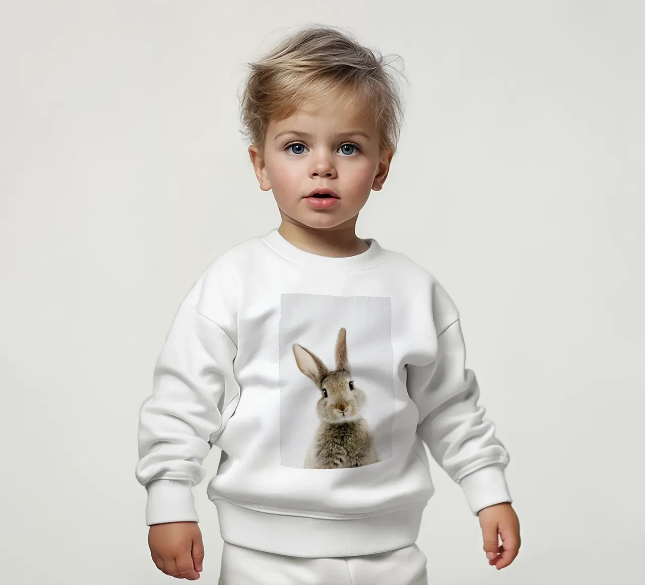 Peekaboo Bunny felpa neonato da Lila x Lola