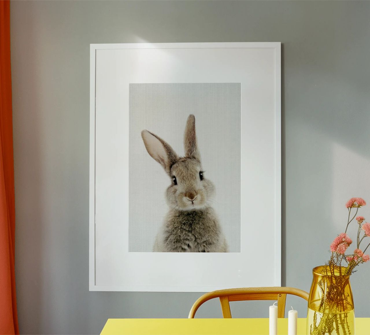 Peekaboo Bunny poster by Lila x Lola