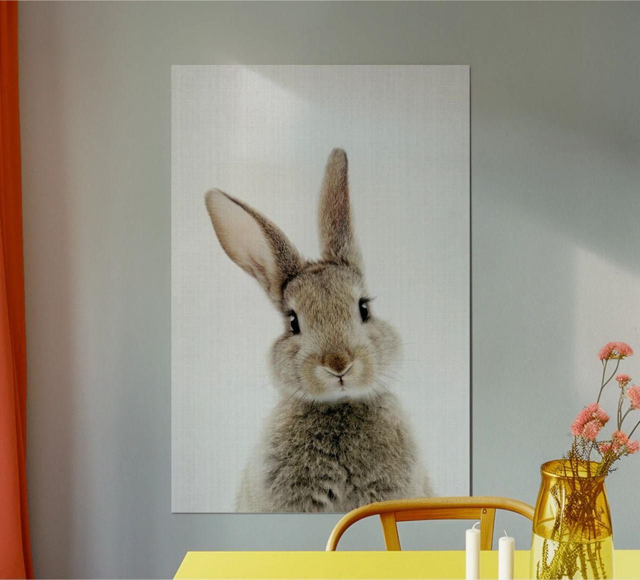 Peekaboo Bunny poster by Lila x Lola