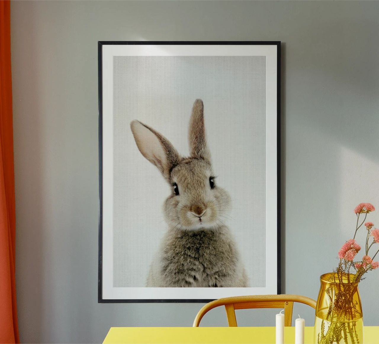 Peekaboo Bunny poster by Lila x Lola