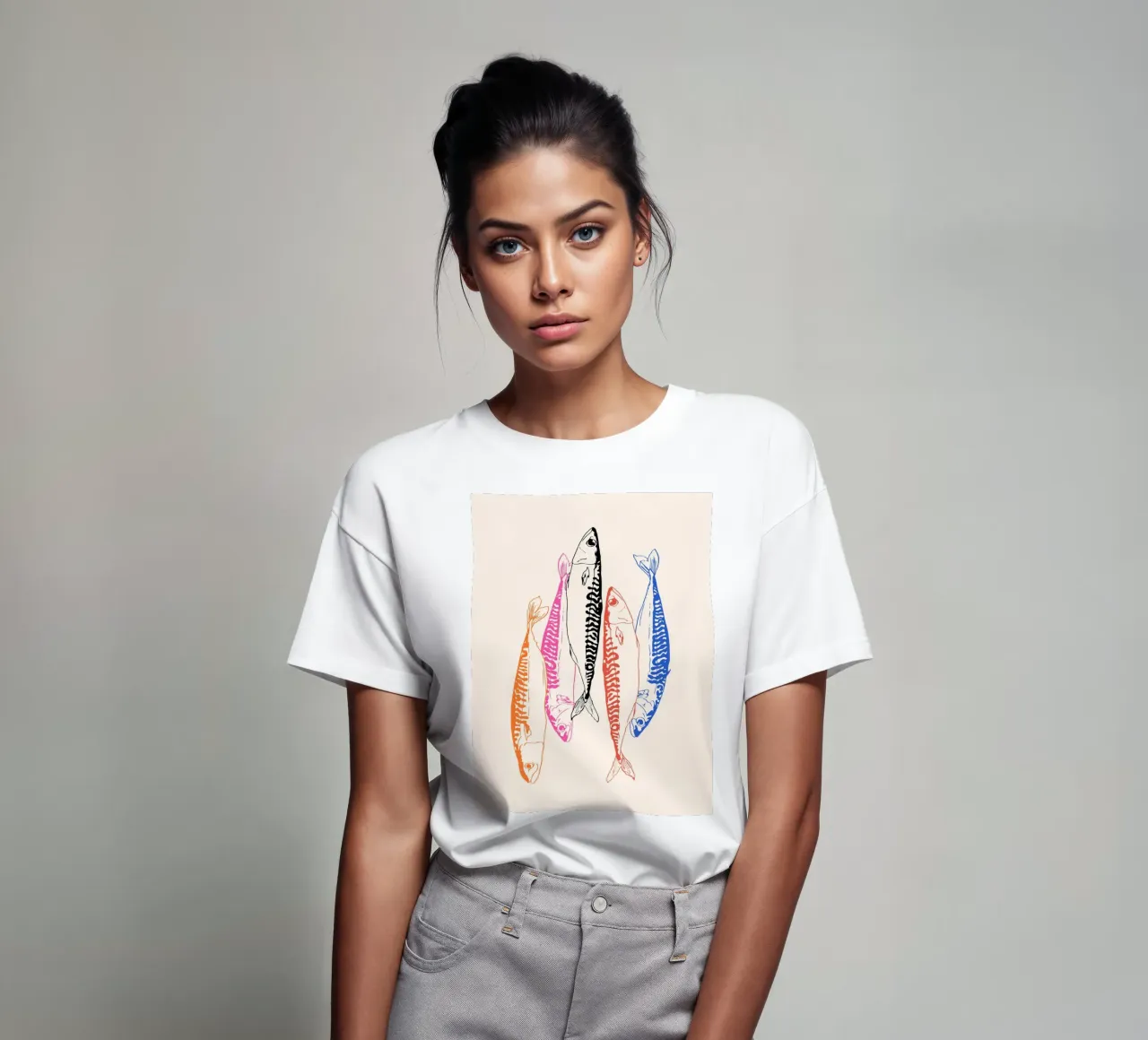 Sgombro Retro t-shirt da EDMPROJECT