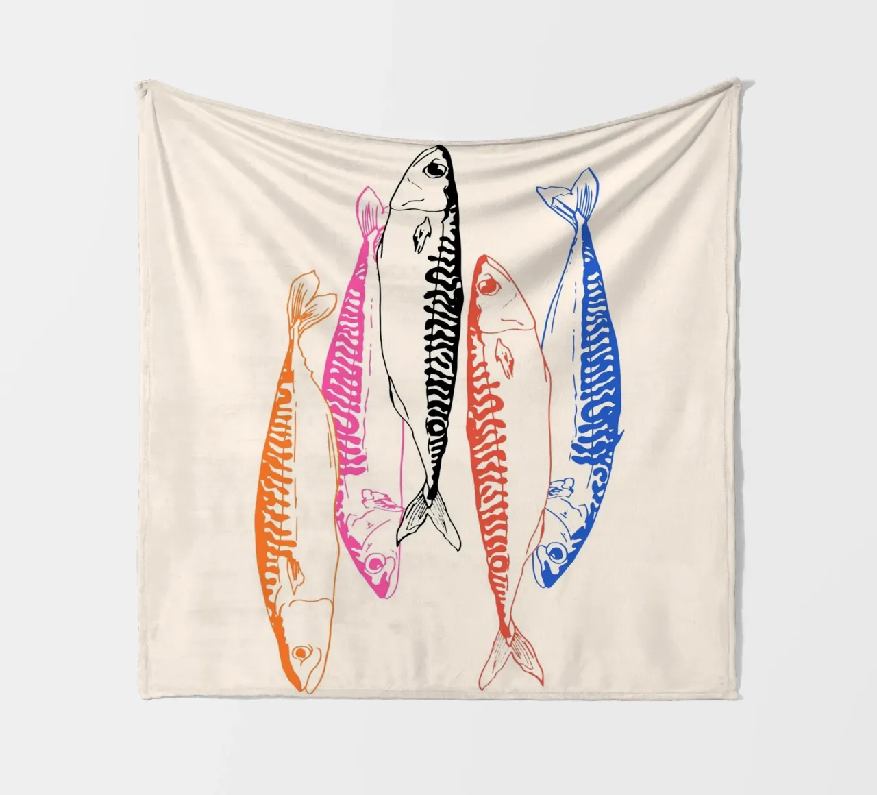 Sgombro Retro coperta in pile da EDMPROJECT