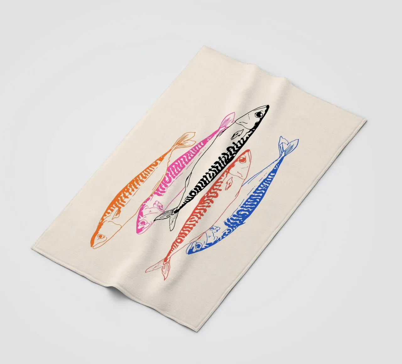Sgombro Retro coperta in pile da EDMPROJECT