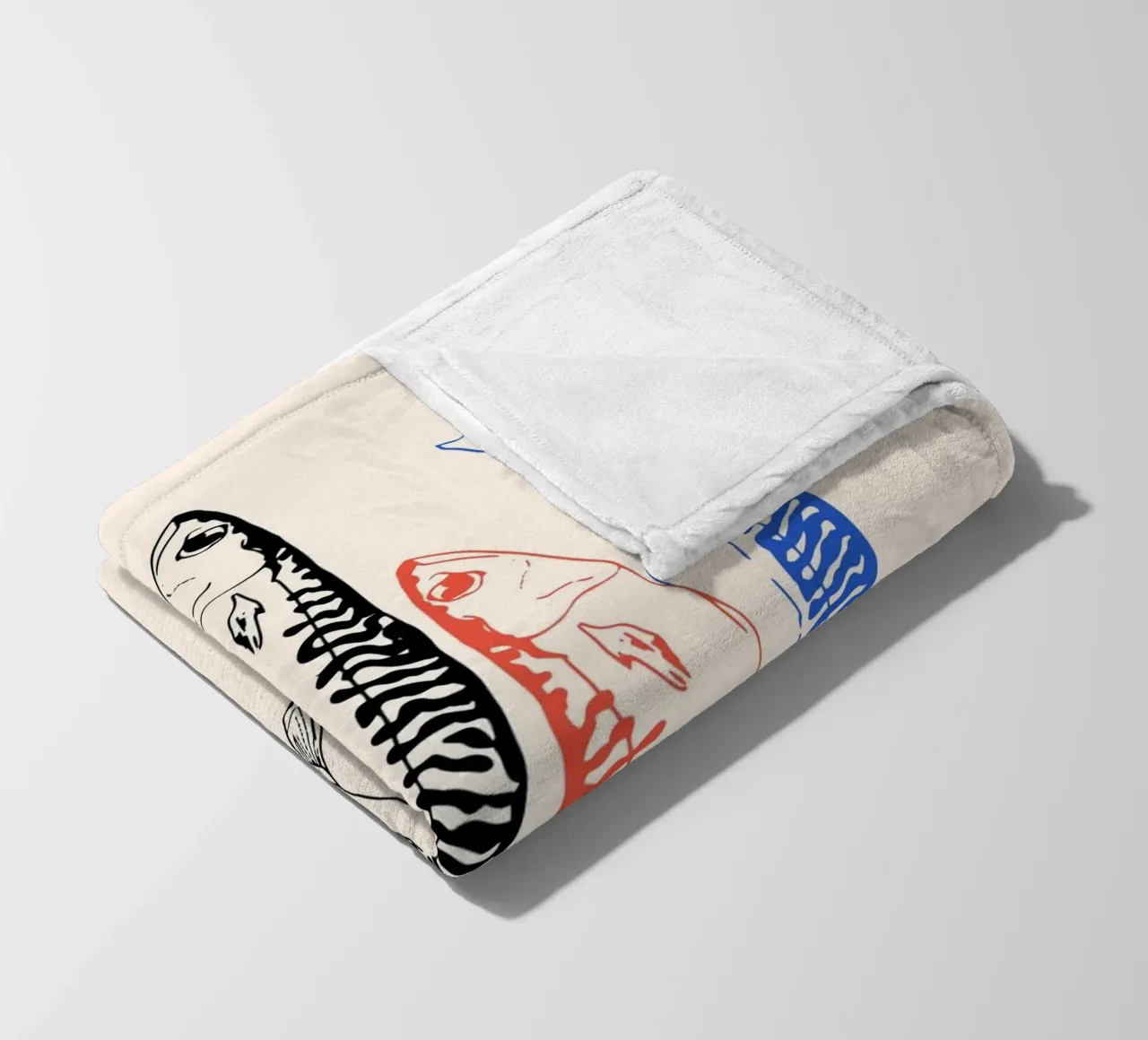 Sgombro Retro coperta in pile da EDMPROJECT