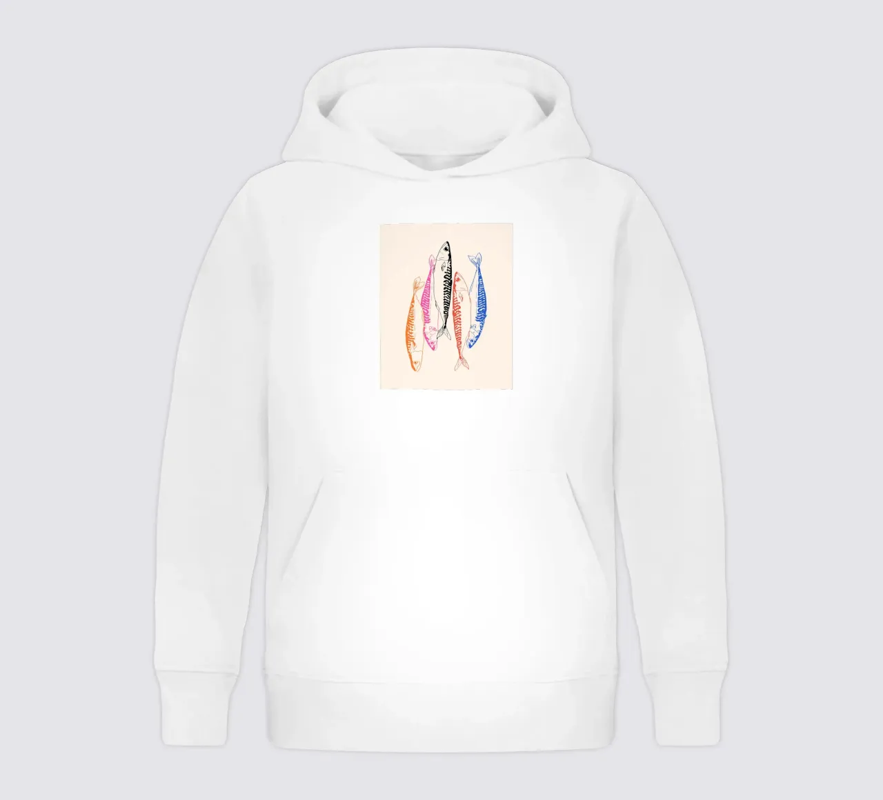 Sgombro Retro felpa bambino con cappuccio da EDMPROJECT