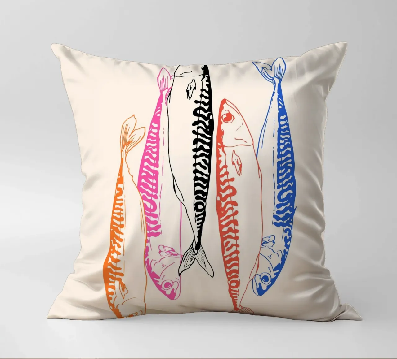 Sgombro Retro cuscino da EDMPROJECT