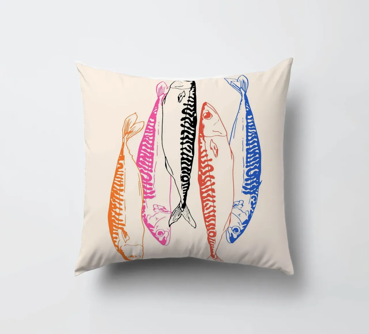 Sgombro Retro cuscino da EDMPROJECT