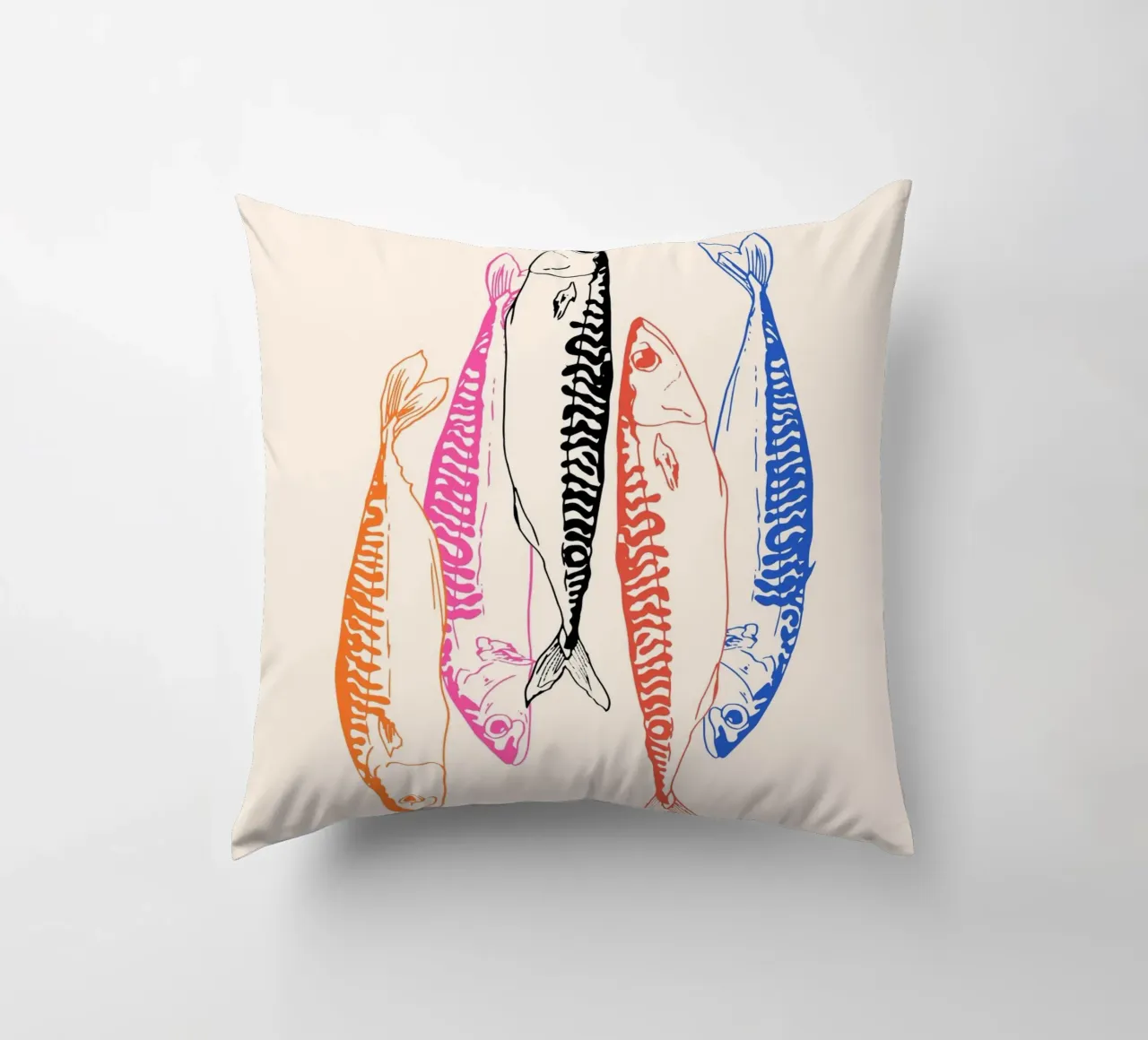 Sgombro Retro cuscino da EDMPROJECT